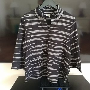 Habitat NWT Peruvian Ruche Jacket Black